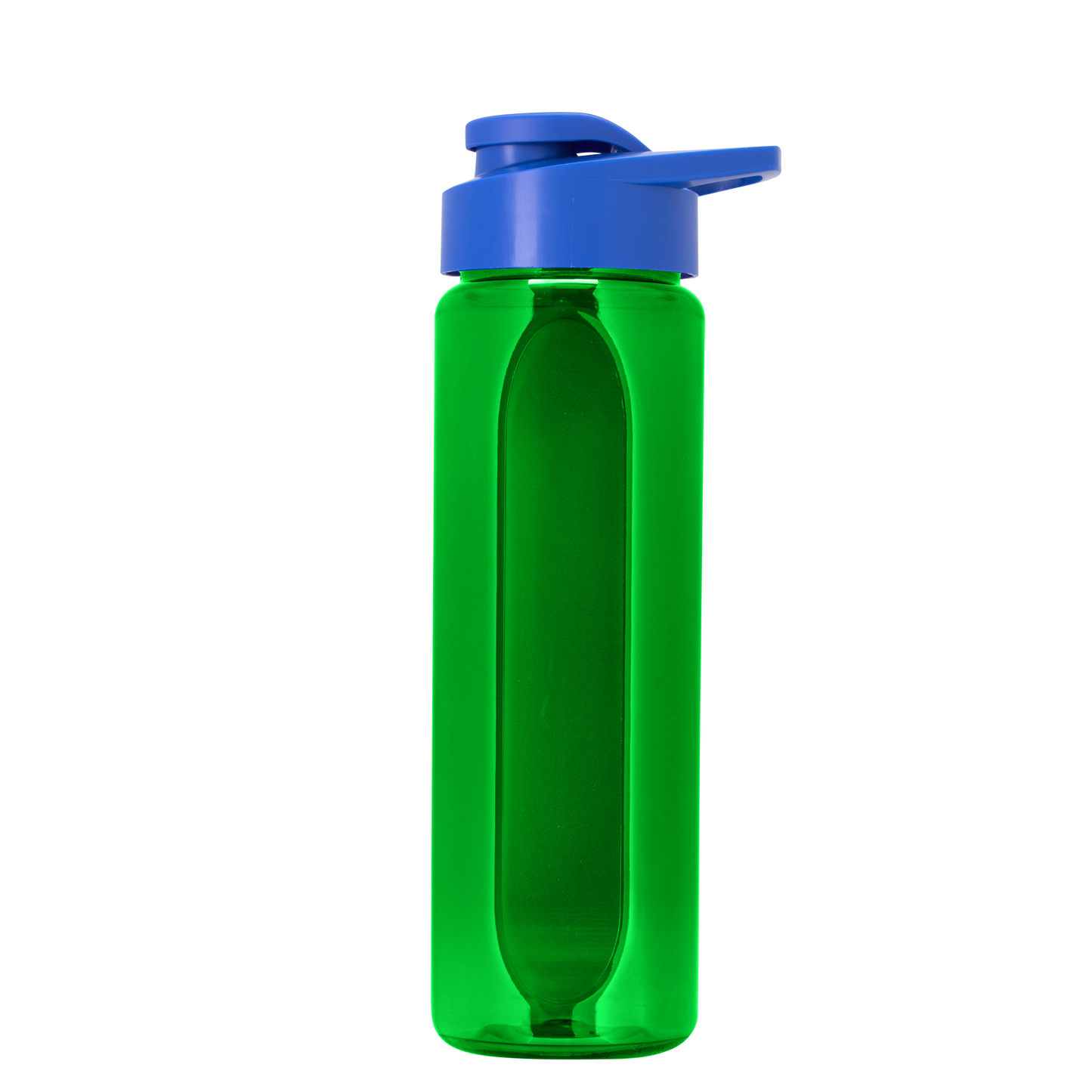 Boss Embossed RPET Bottle with Drink-Thru Lid - 26 oz.