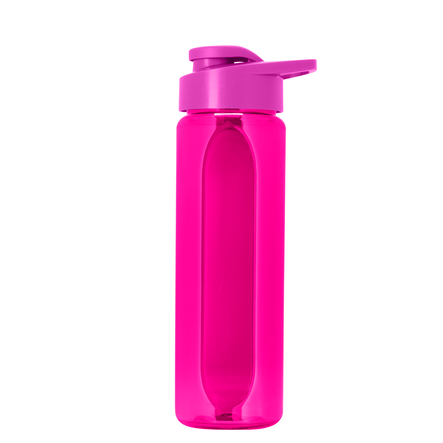 Boss Embossed RPET Bottle with Drink-Thru Lid - 26 oz.