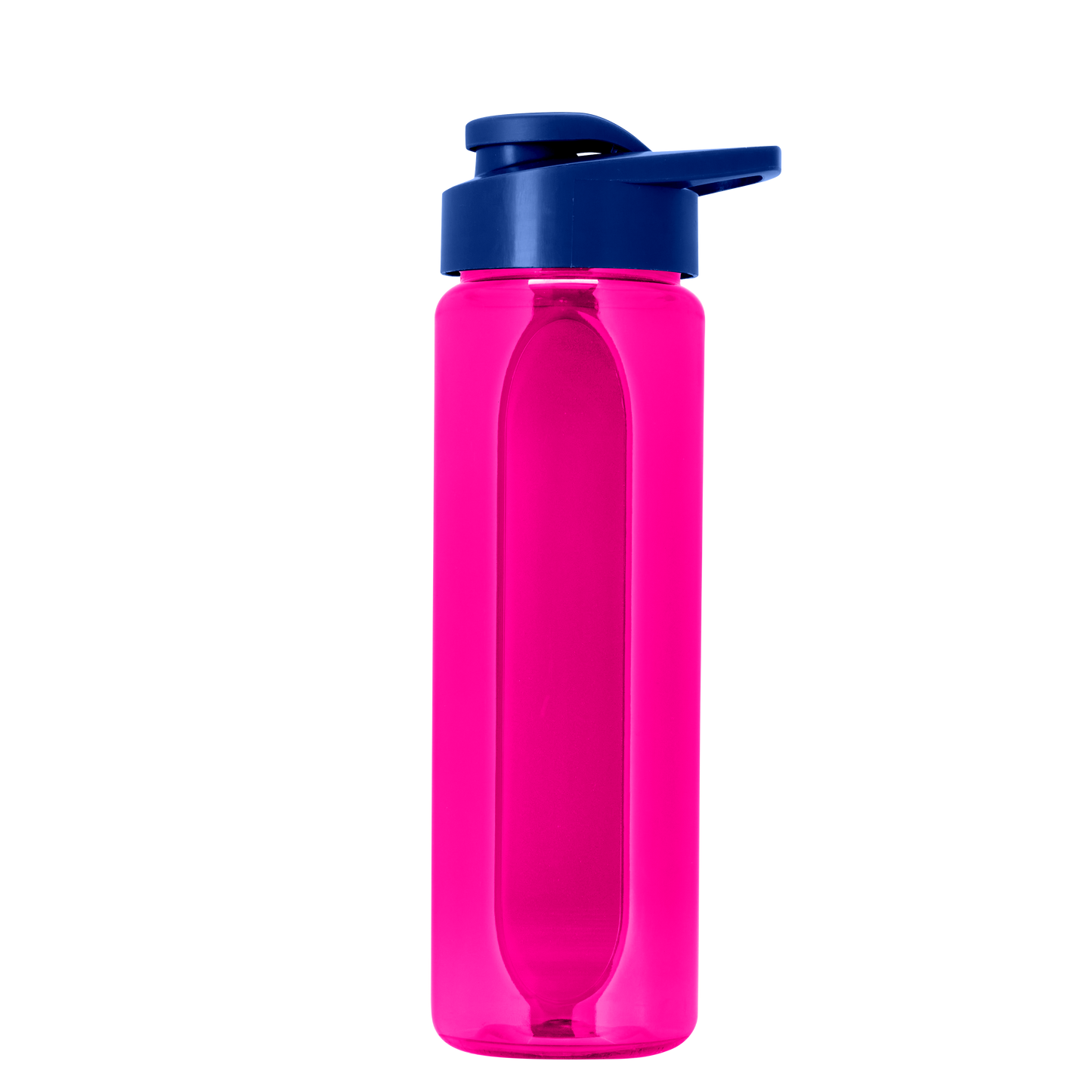 Boss Embossed RPET Bottle with Drink-Thru Lid - 26 oz.