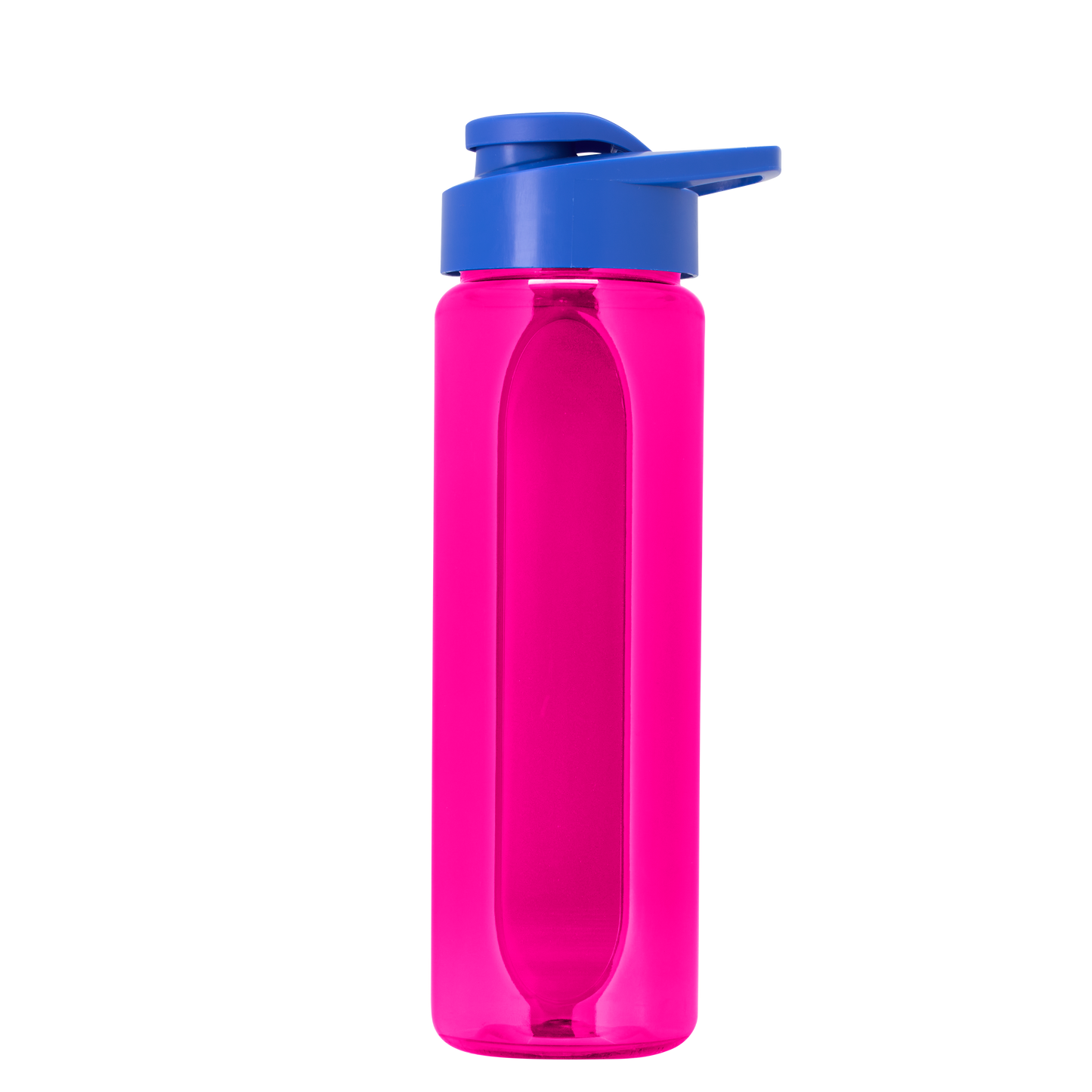 Boss Embossed RPET Bottle with Drink-Thru Lid - 26 oz.