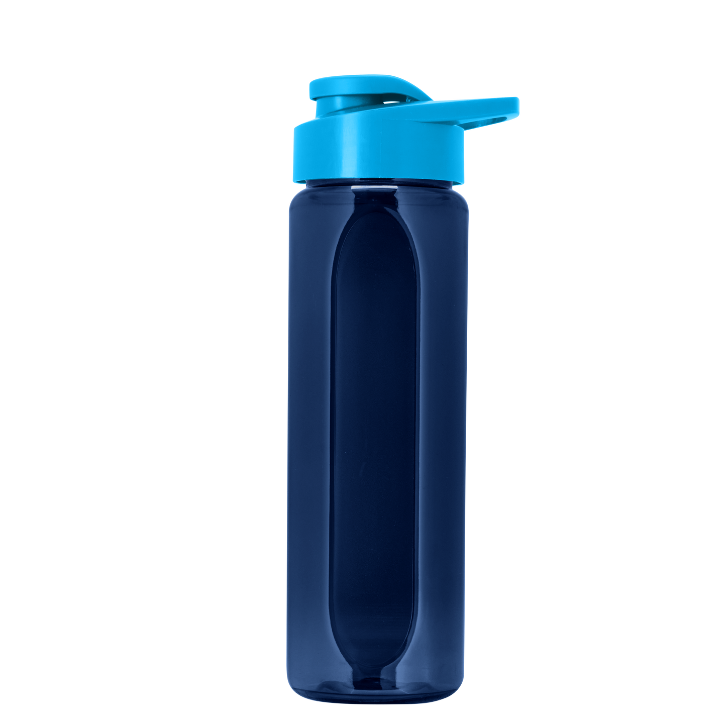 Boss Embossed RPET Bottle with Drink-Thru Lid - 26 oz.
