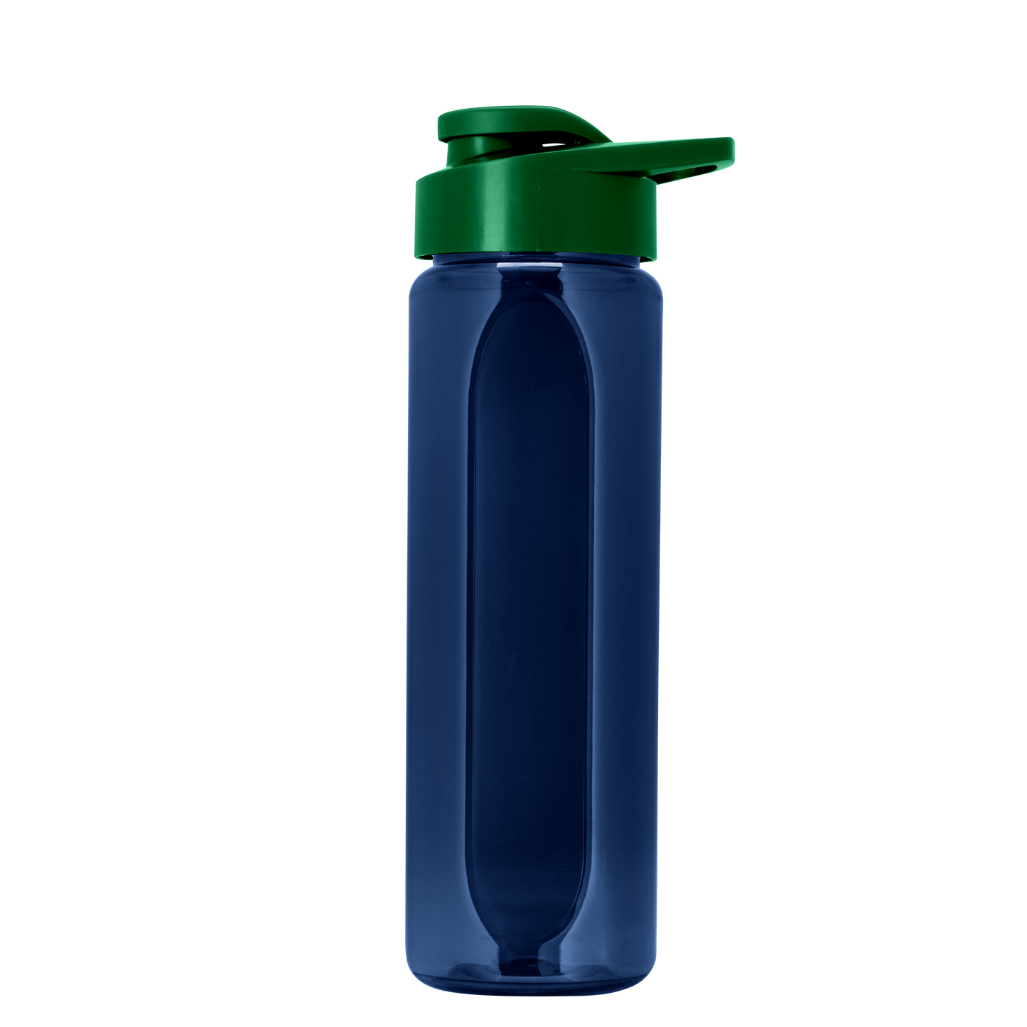 Boss Embossed RPET Bottle with Drink-Thru Lid - 26 oz.