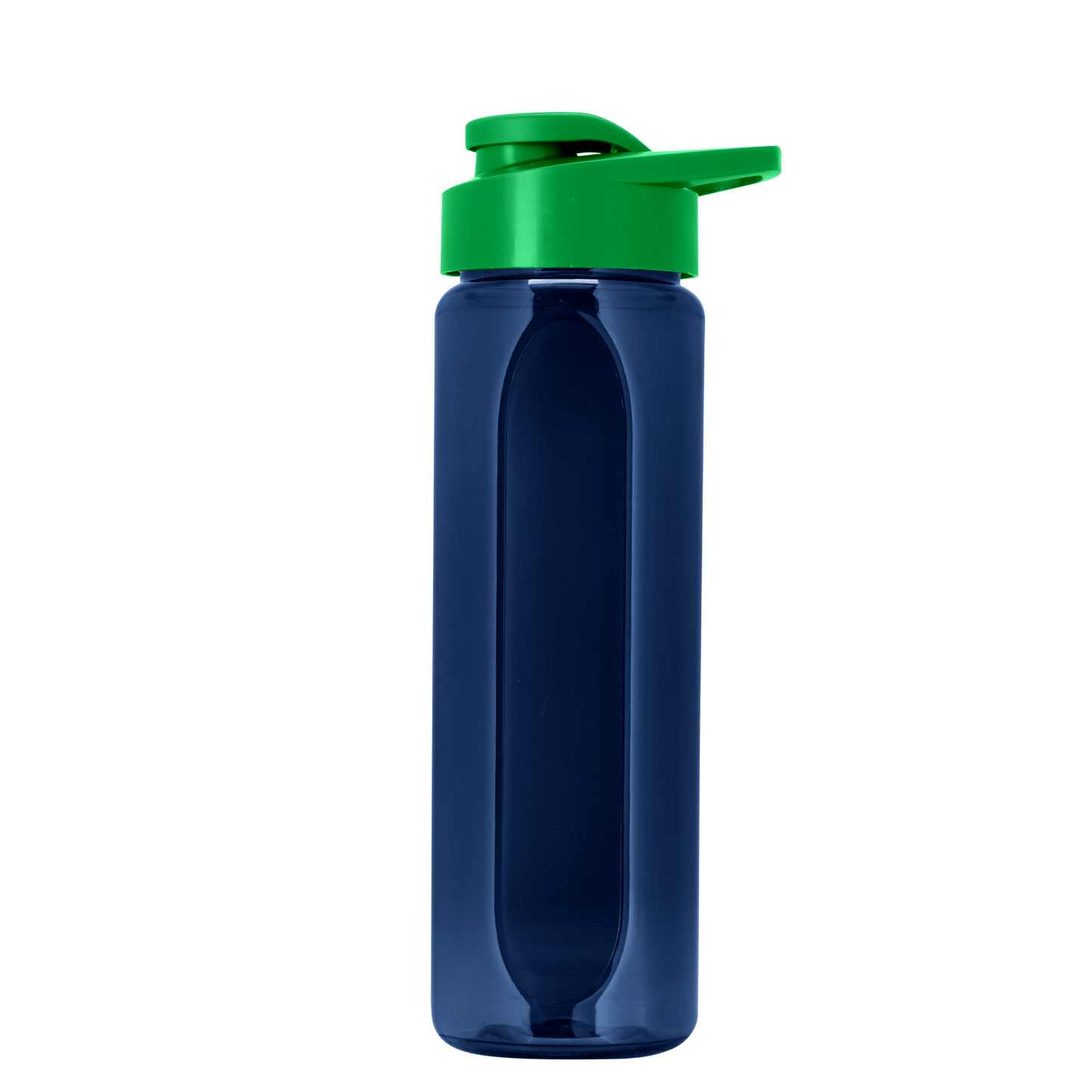 Boss Embossed RPET Bottle with Drink-Thru Lid - 26 oz.