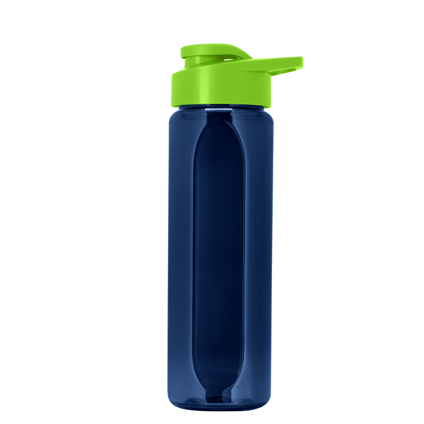 Boss Embossed RPET Bottle with Drink-Thru Lid - 26 oz.
