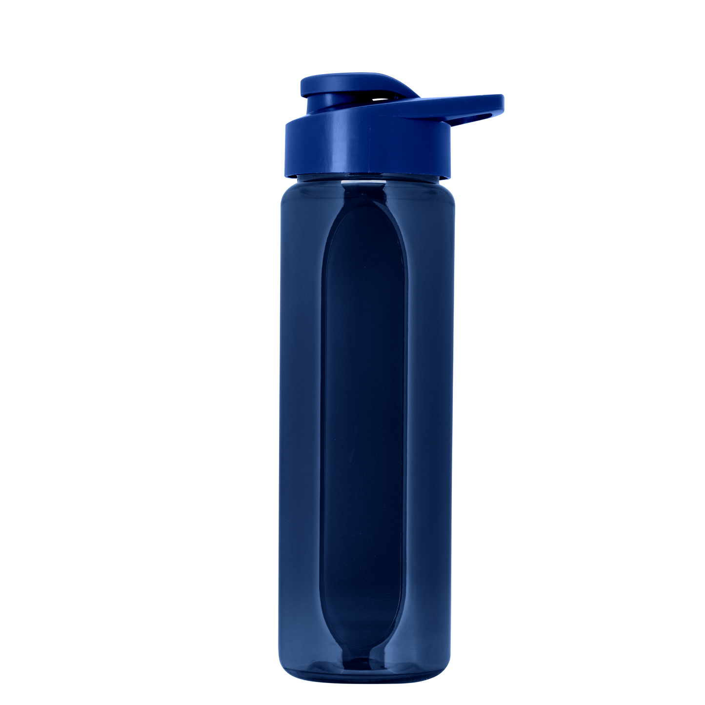 Boss Embossed RPET Bottle with Drink-Thru Lid - 26 oz.