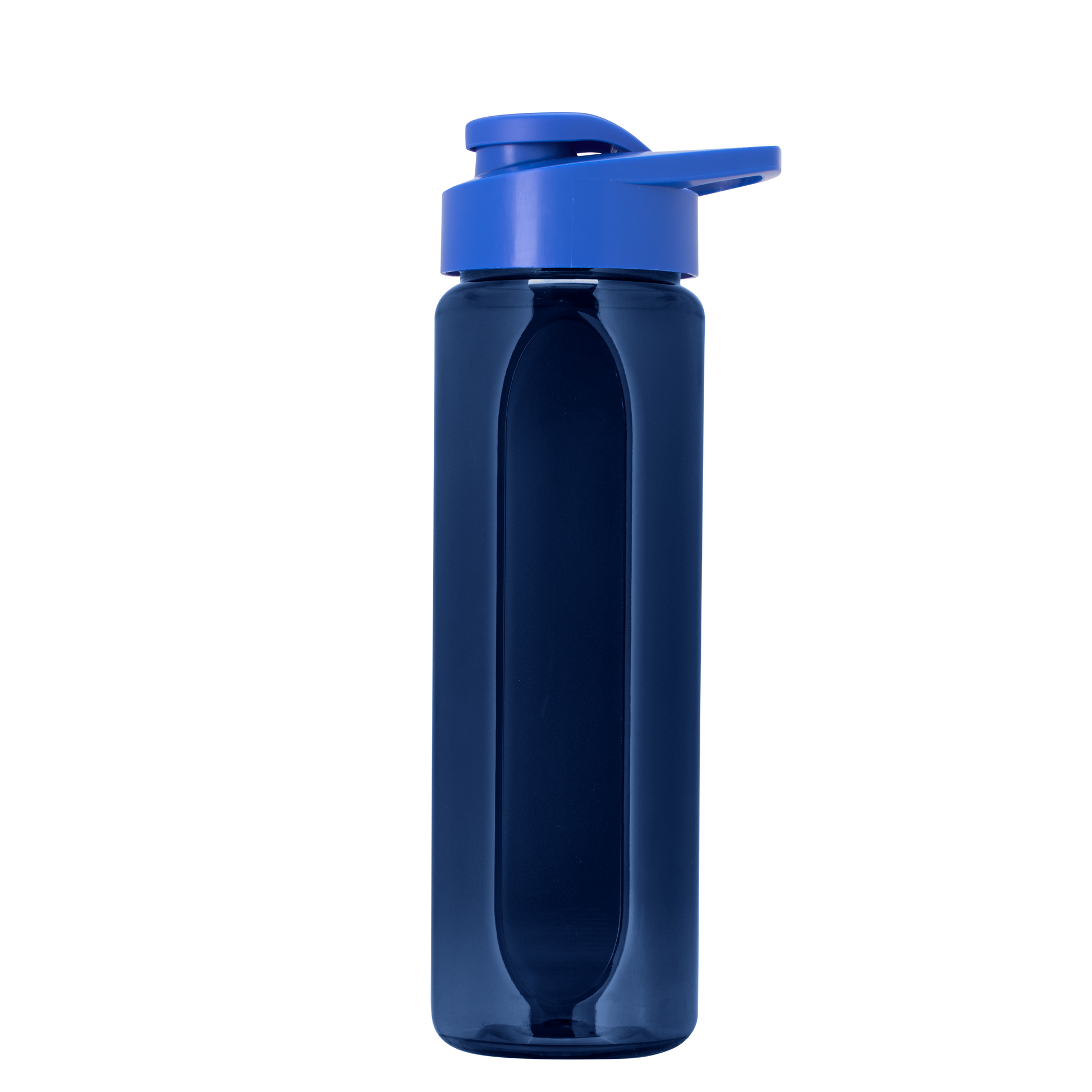 Boss Embossed RPET Bottle with Drink-Thru Lid - 26 oz.