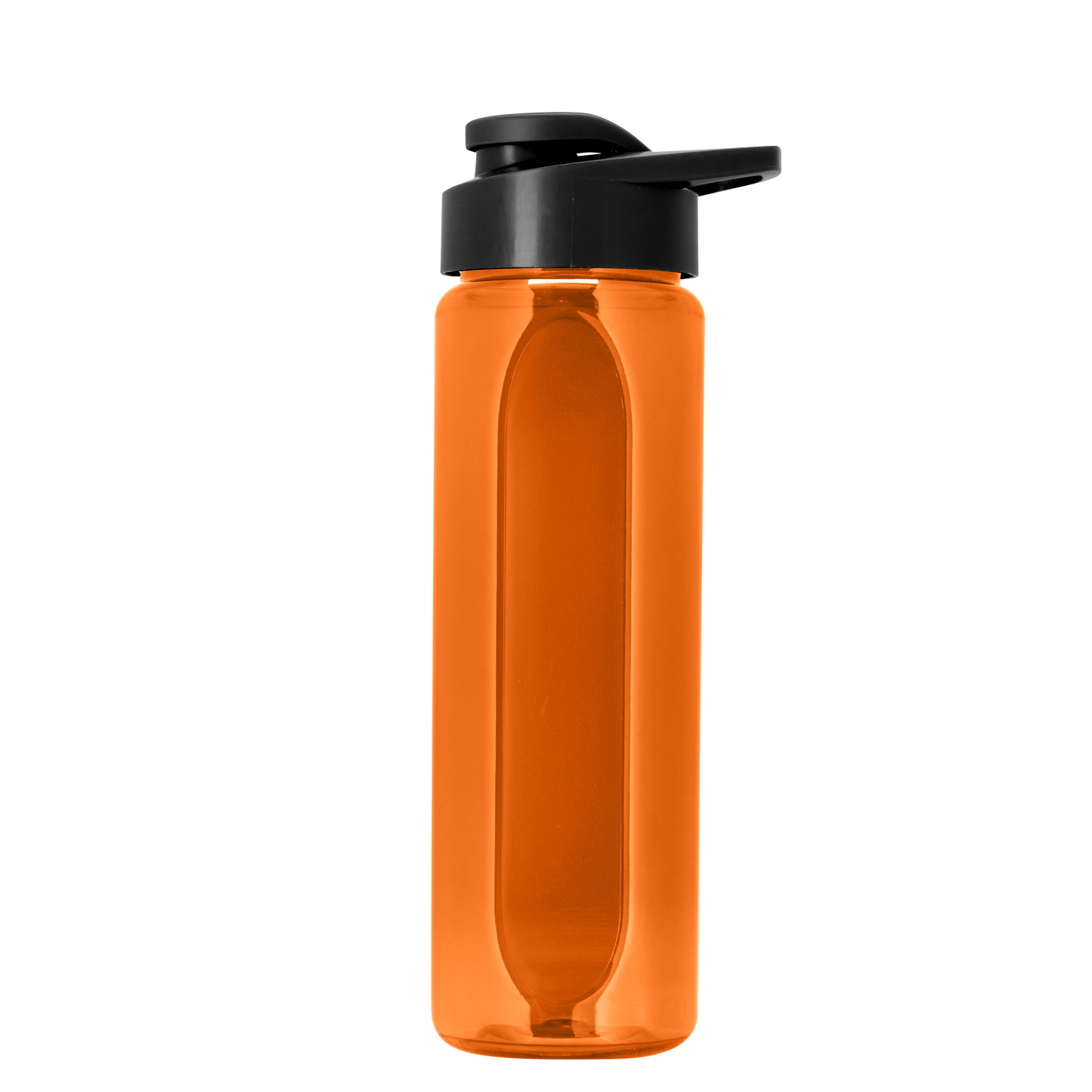 Boss Embossed RPET Bottle with Drink-Thru Lid - 26 oz.