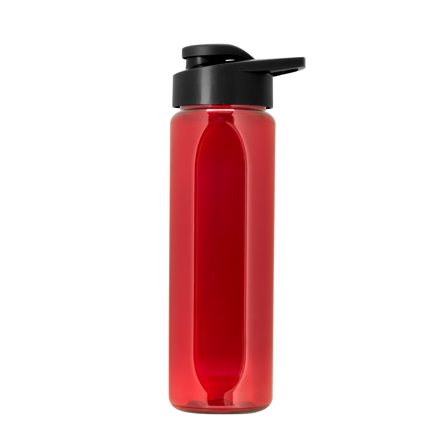 Boss Embossed RPET Bottle with Drink-Thru Lid - 26 oz.