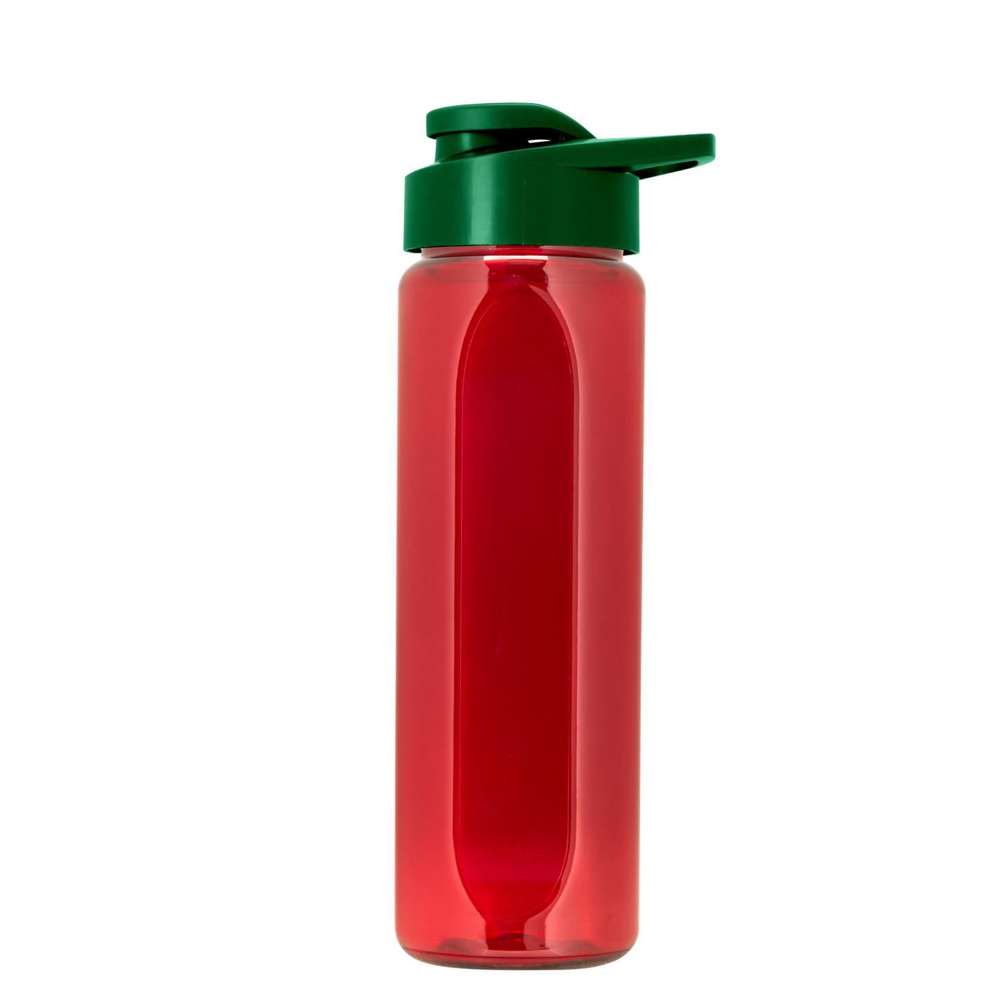 Boss Embossed RPET Bottle with Drink-Thru Lid - 26 oz.