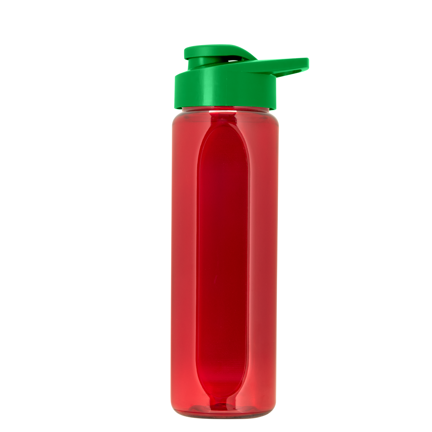 Boss Embossed RPET Bottle with Drink-Thru Lid - 26 oz.