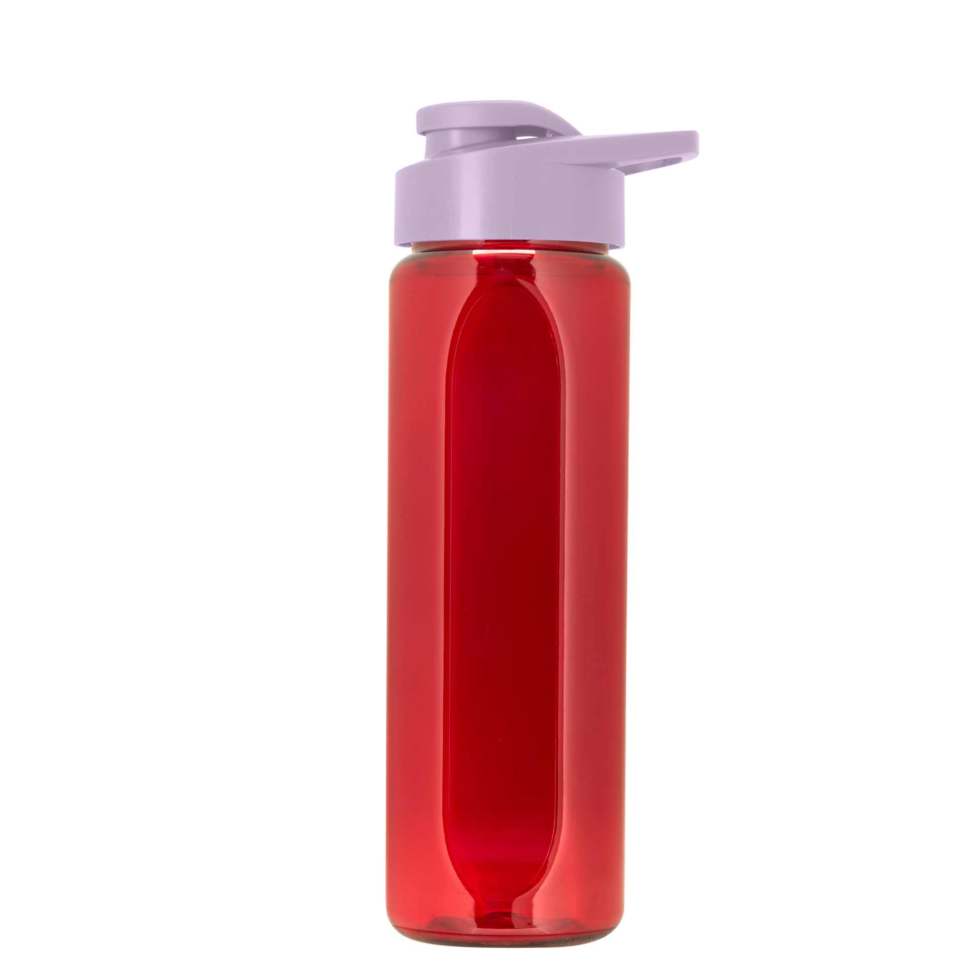 Boss Embossed RPET Bottle with Drink-Thru Lid - 26 oz.