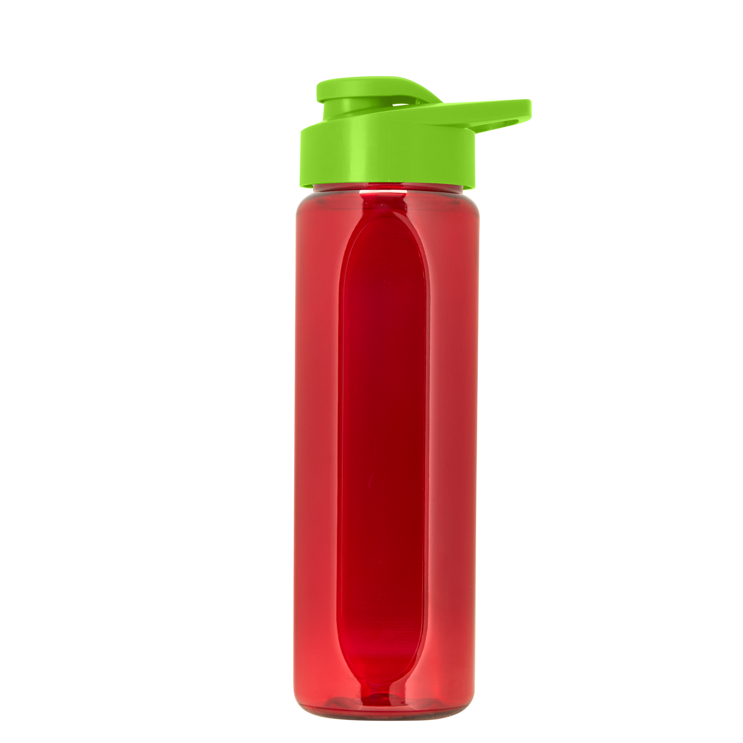 Boss Embossed RPET Bottle with Drink-Thru Lid - 26 oz.
