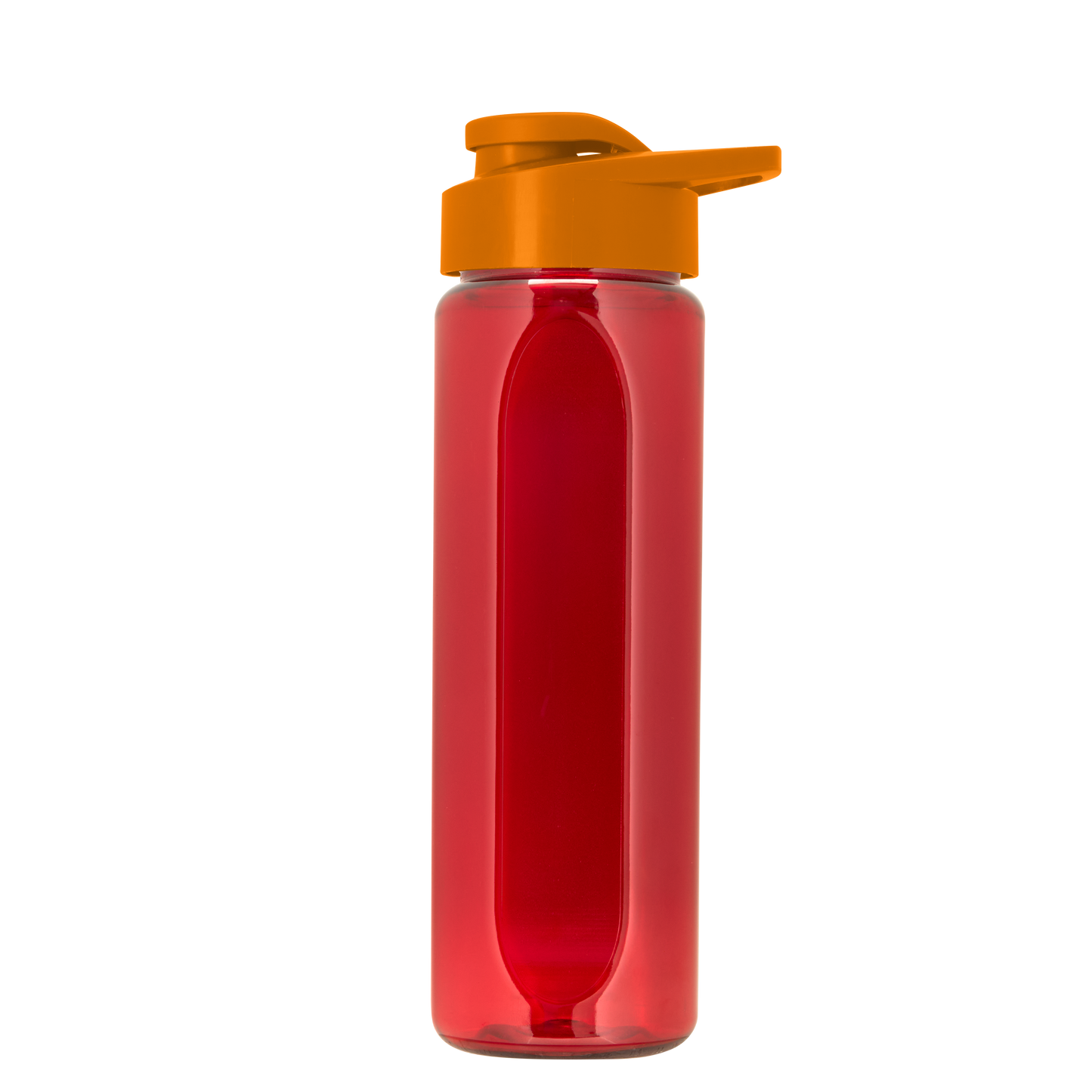 Boss Embossed RPET Bottle with Drink-Thru Lid - 26 oz.