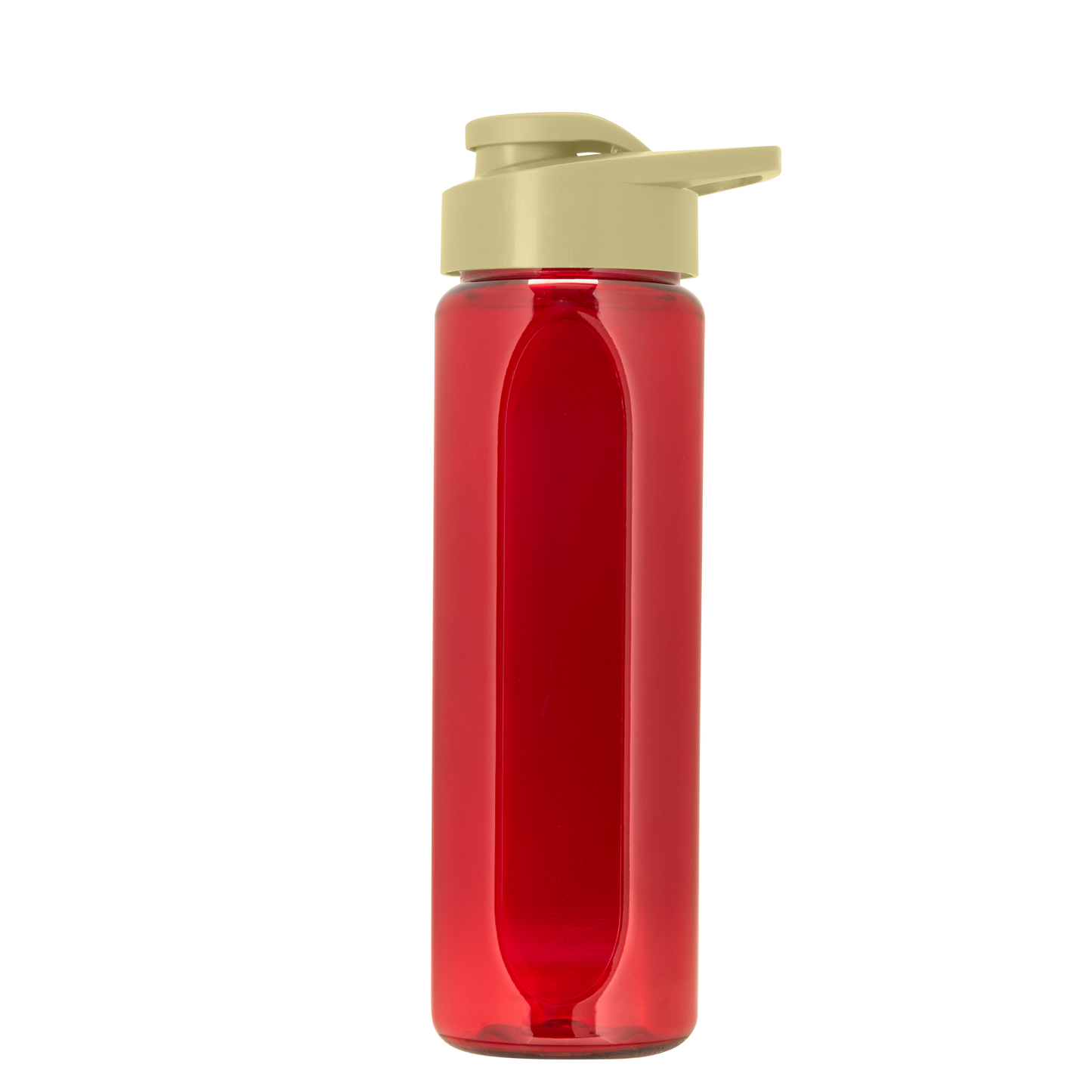 Boss Embossed RPET Bottle with Drink-Thru Lid - 26 oz.