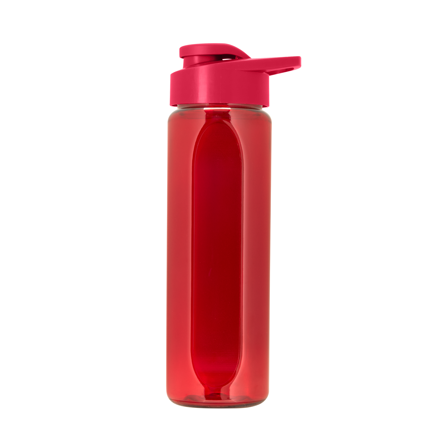 Boss Embossed RPET Bottle with Drink-Thru Lid - 26 oz.