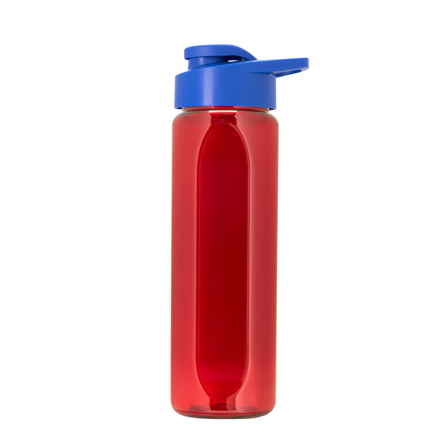 Boss Embossed RPET Bottle with Drink-Thru Lid - 26 oz.