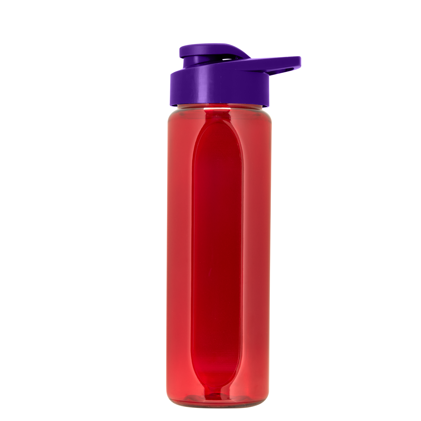 Boss Embossed RPET Bottle with Drink-Thru Lid - 26 oz.
