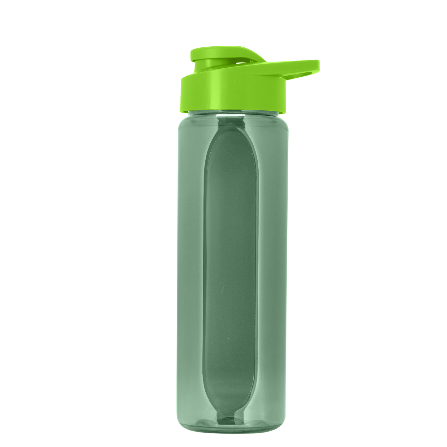 Boss Embossed RPET Bottle with Drink-Thru Lid - 26 oz.