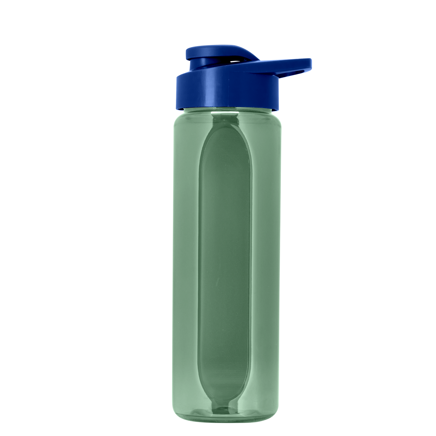 Boss Embossed RPET Bottle with Drink-Thru Lid - 26 oz.