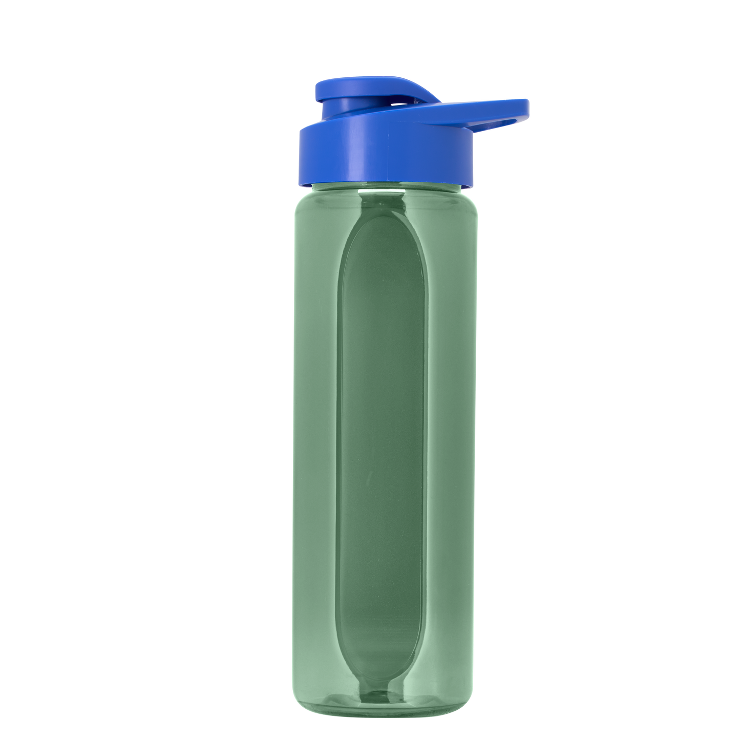 Boss Embossed RPET Bottle with Drink-Thru Lid - 26 oz.
