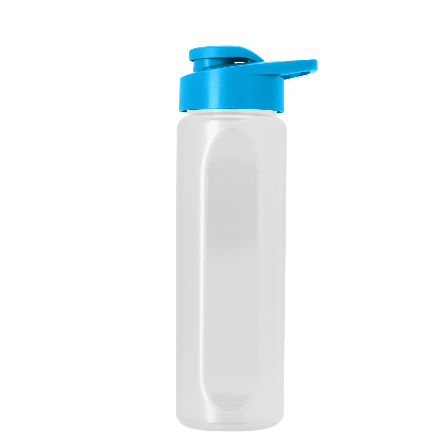 Boss Embossed RPET Bottle with Drink-Thru Lid - 26 oz.