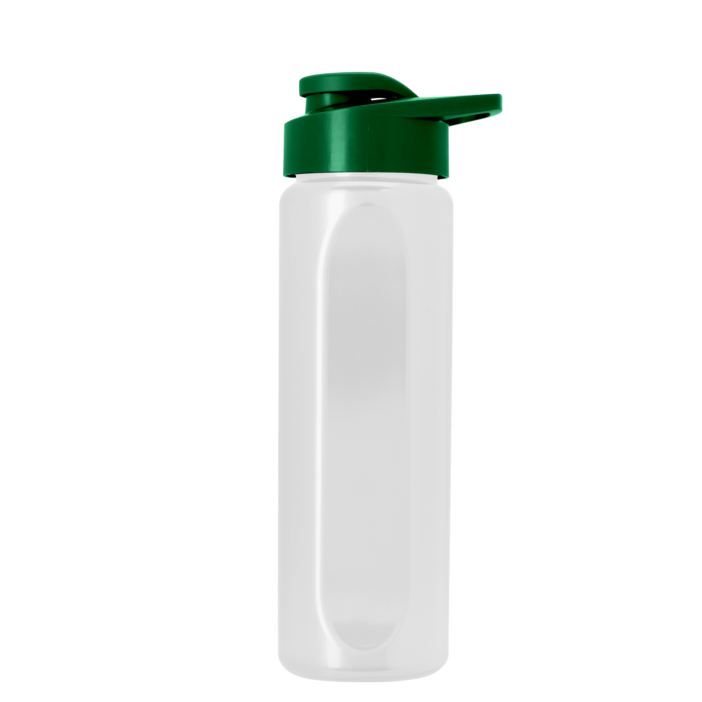 Boss Embossed RPET Bottle with Drink-Thru Lid - 26 oz.