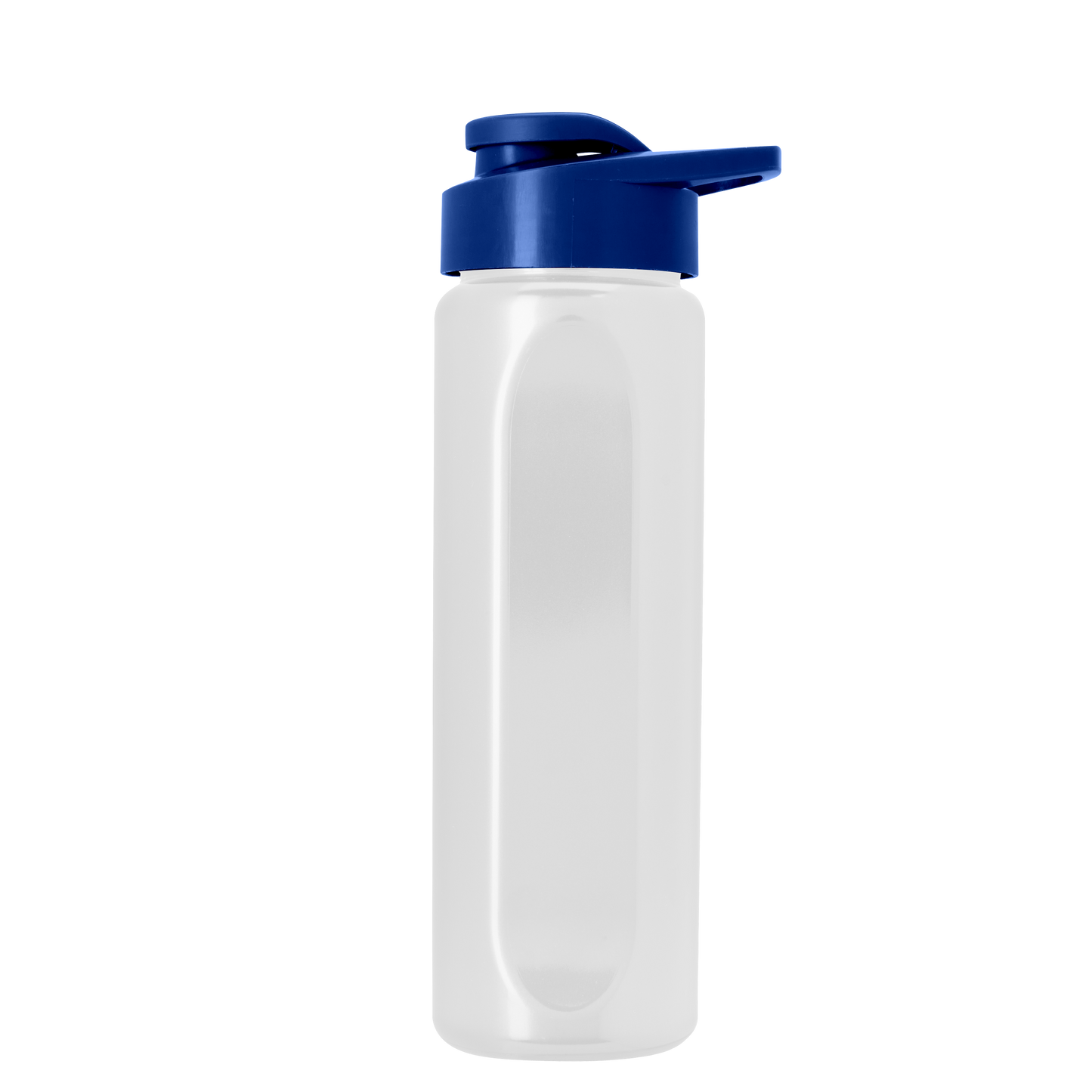 Boss Embossed RPET Bottle with Drink-Thru Lid - 26 oz.