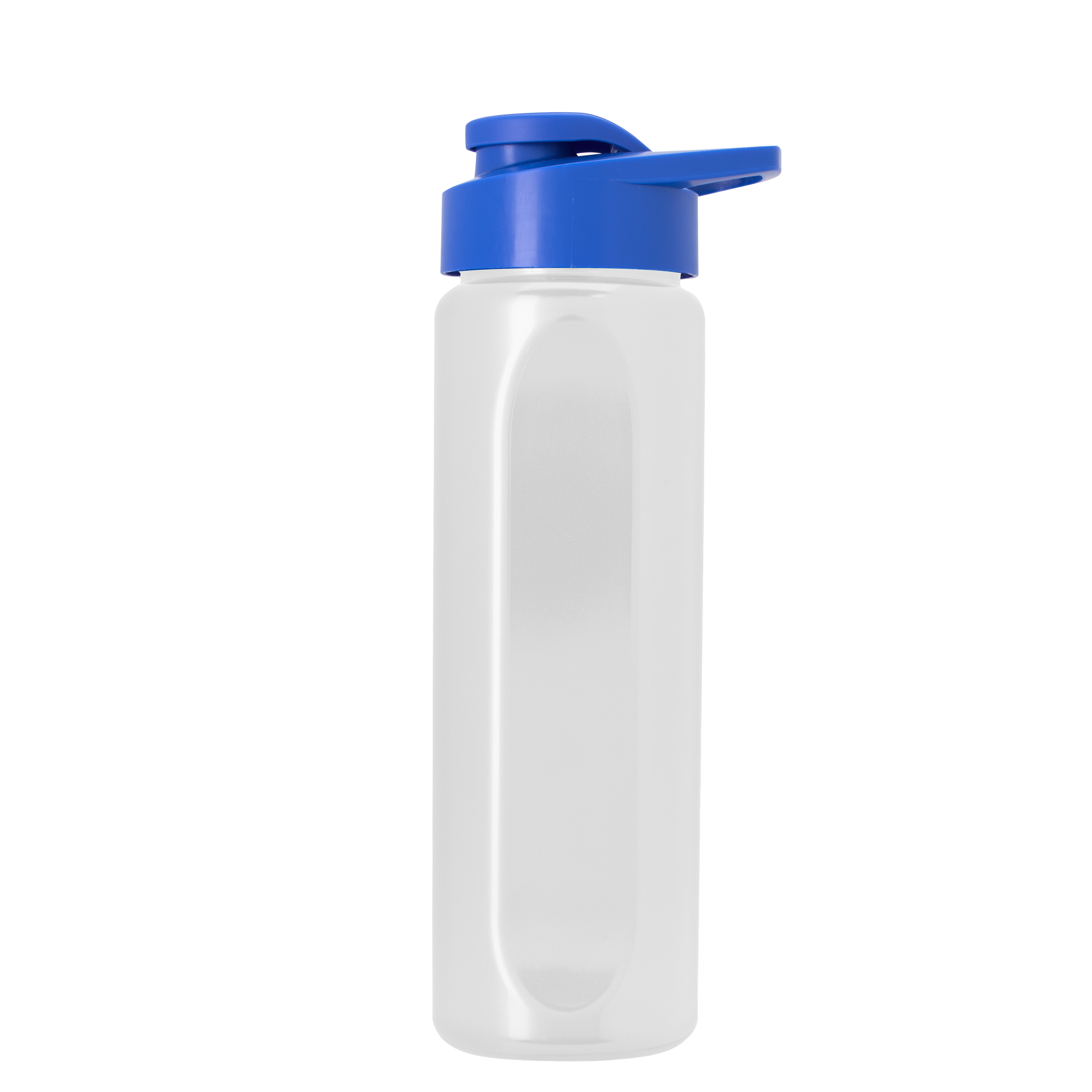 Boss Embossed RPET Bottle with Drink-Thru Lid - 26 oz.