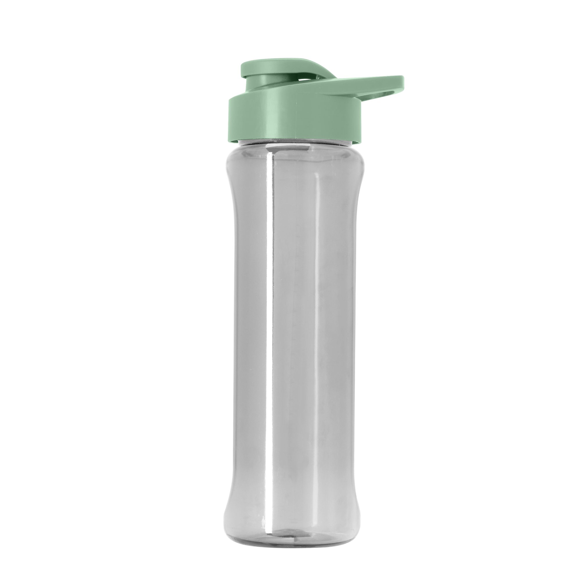 Boss Embossed RPET Bottle with Drink-Thru Lid - 26 oz.