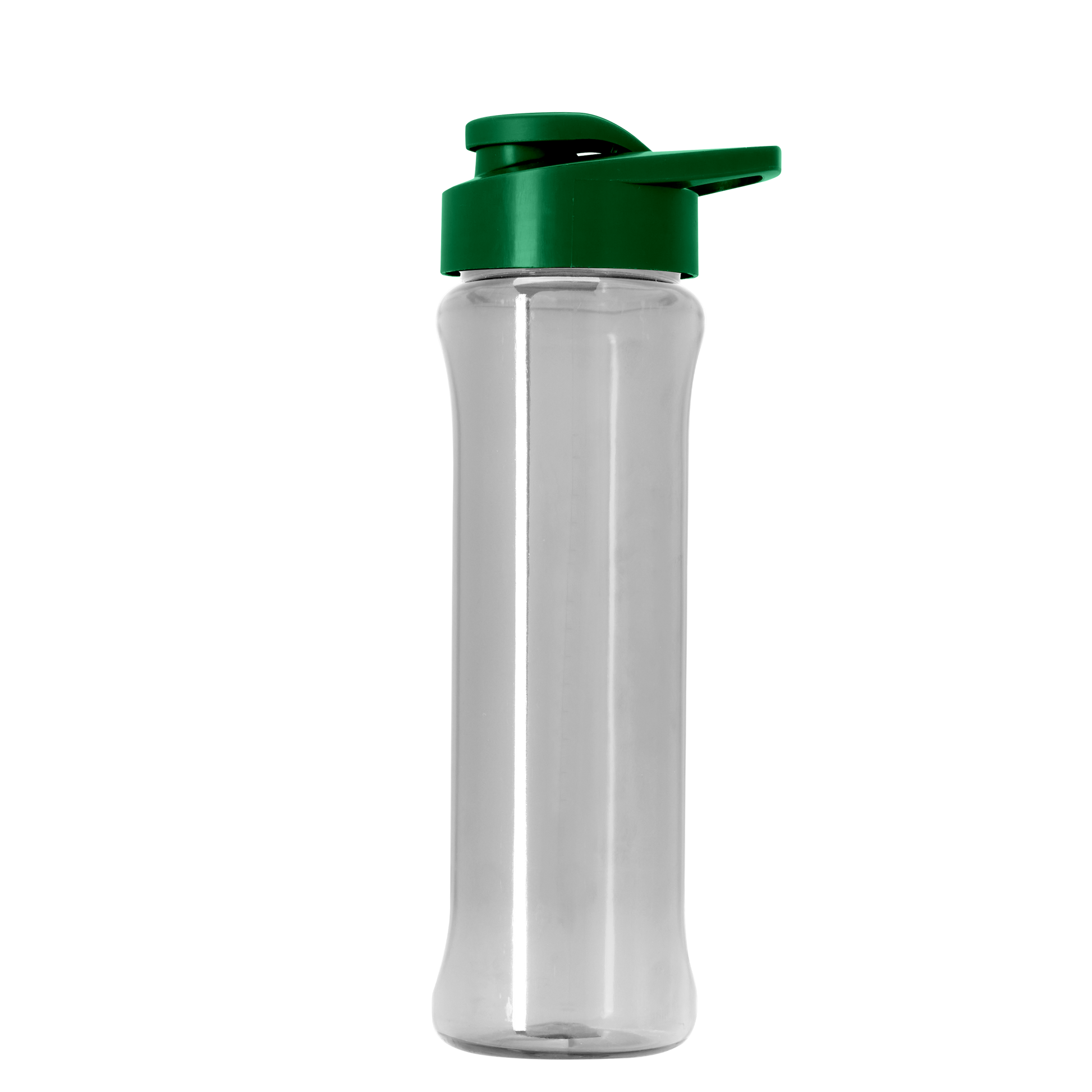 Boss Embossed RPET Bottle with Drink-Thru Lid - 26 oz.