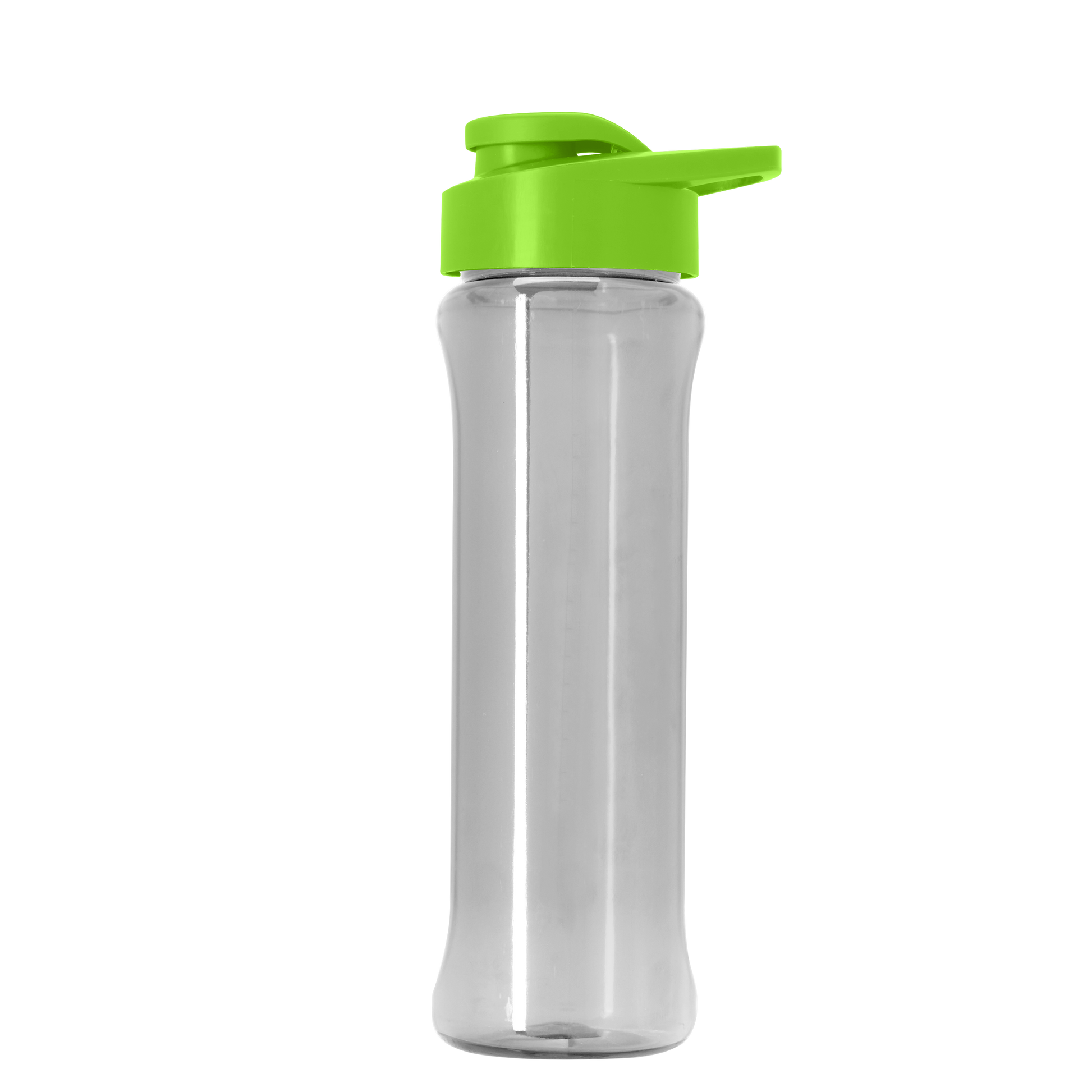 Boss Embossed RPET Bottle with Drink-Thru Lid - 26 oz.