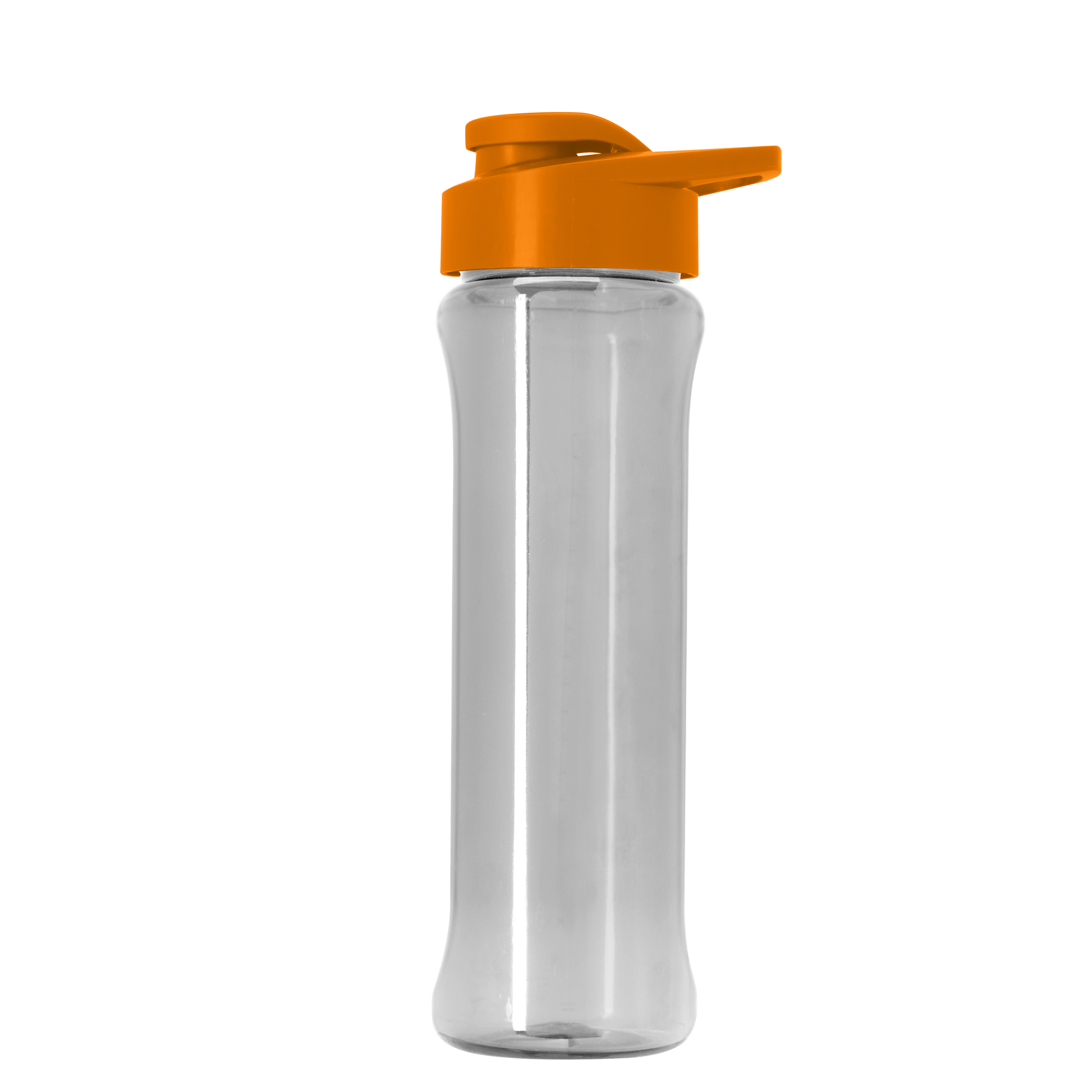 Boss Embossed RPET Bottle with Drink-Thru Lid - 26 oz.