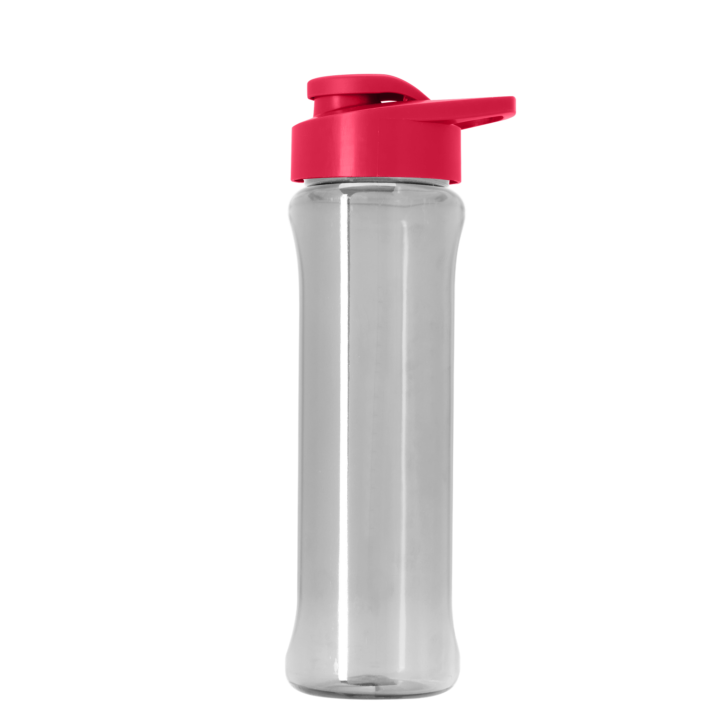 Boss Embossed RPET Bottle with Drink-Thru Lid - 26 oz.
