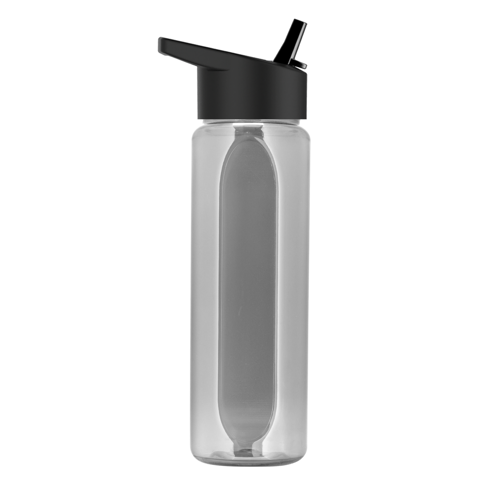 Boss Embossed RPET Bottle with Flip-Straw Lid - 26 oz.