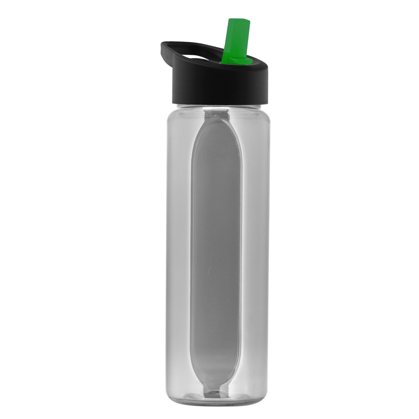 Boss Embossed RPET Bottle with Flip-Straw Lid - 26 oz.