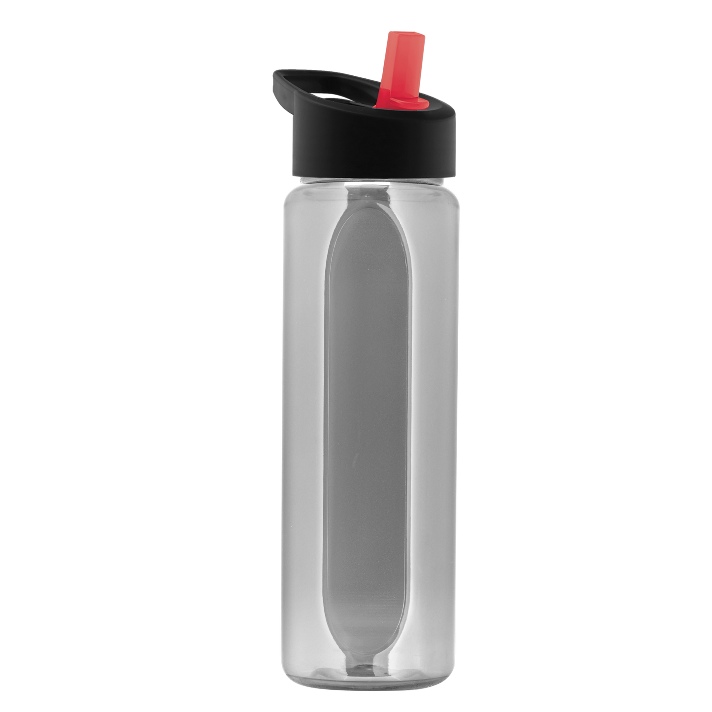 Boss Embossed RPET Bottle with Flip-Straw Lid - 26 oz.