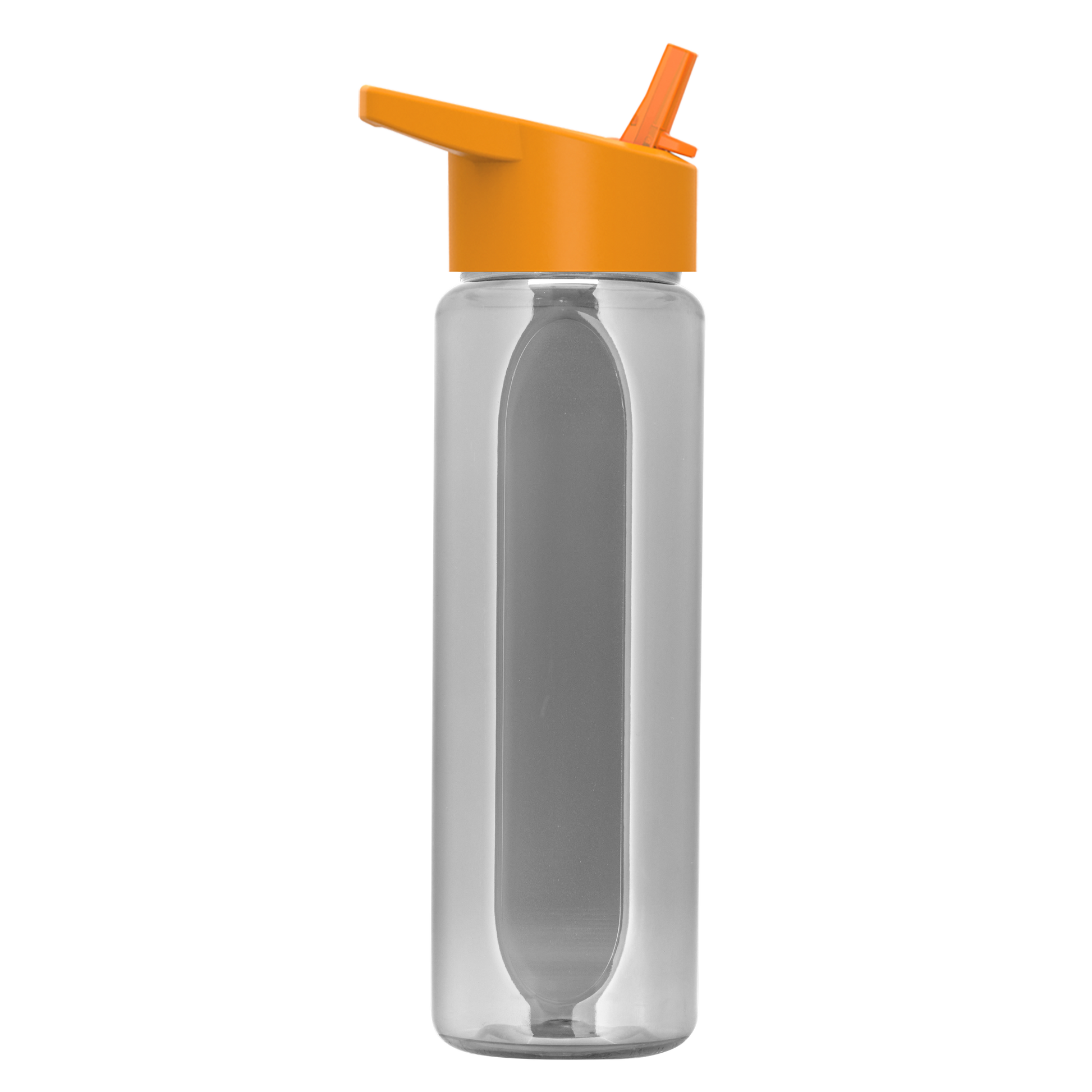 Boss Embossed RPET Bottle with Flip-Straw Lid - 26 oz.