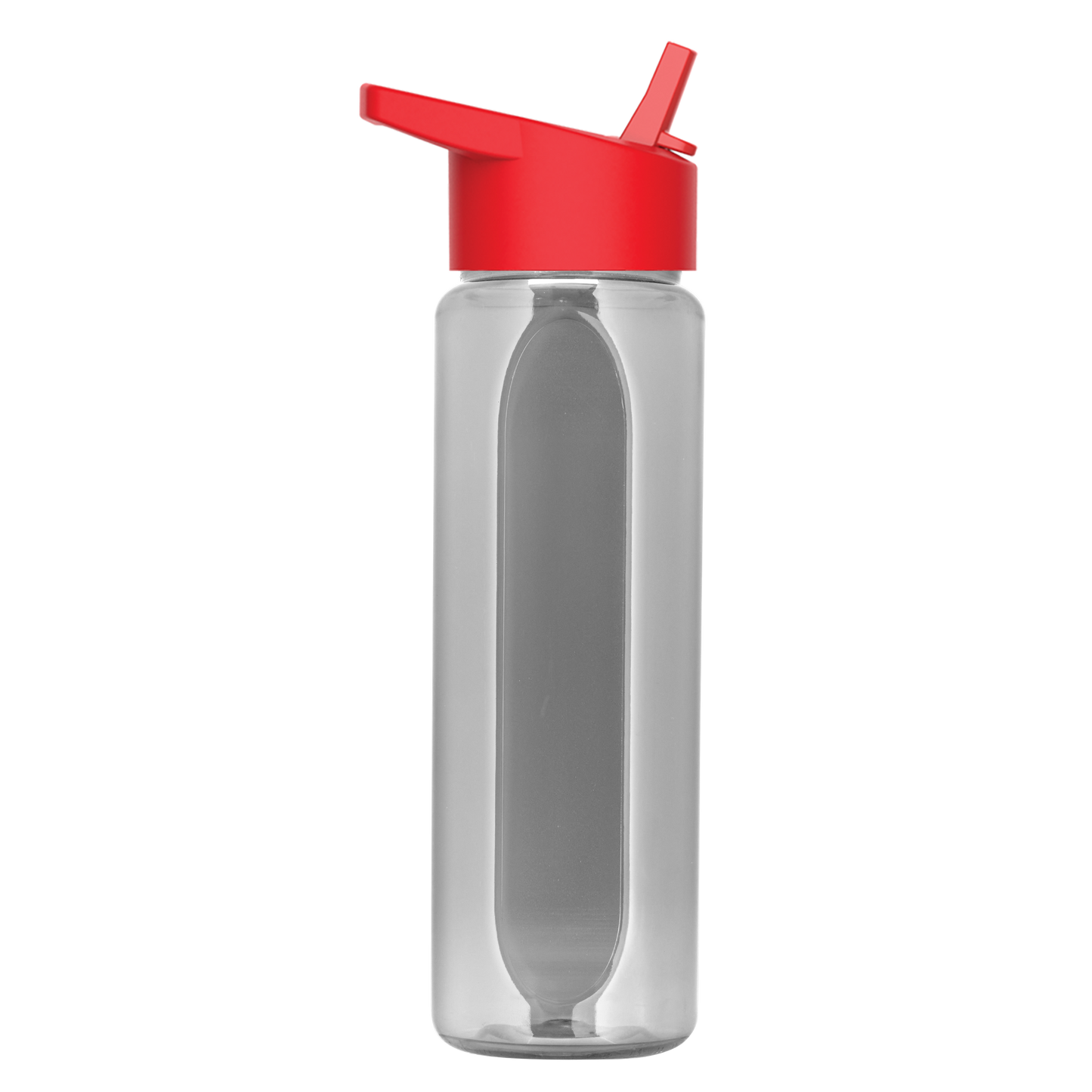 Boss Embossed RPET Bottle with Flip-Straw Lid - 26 oz.