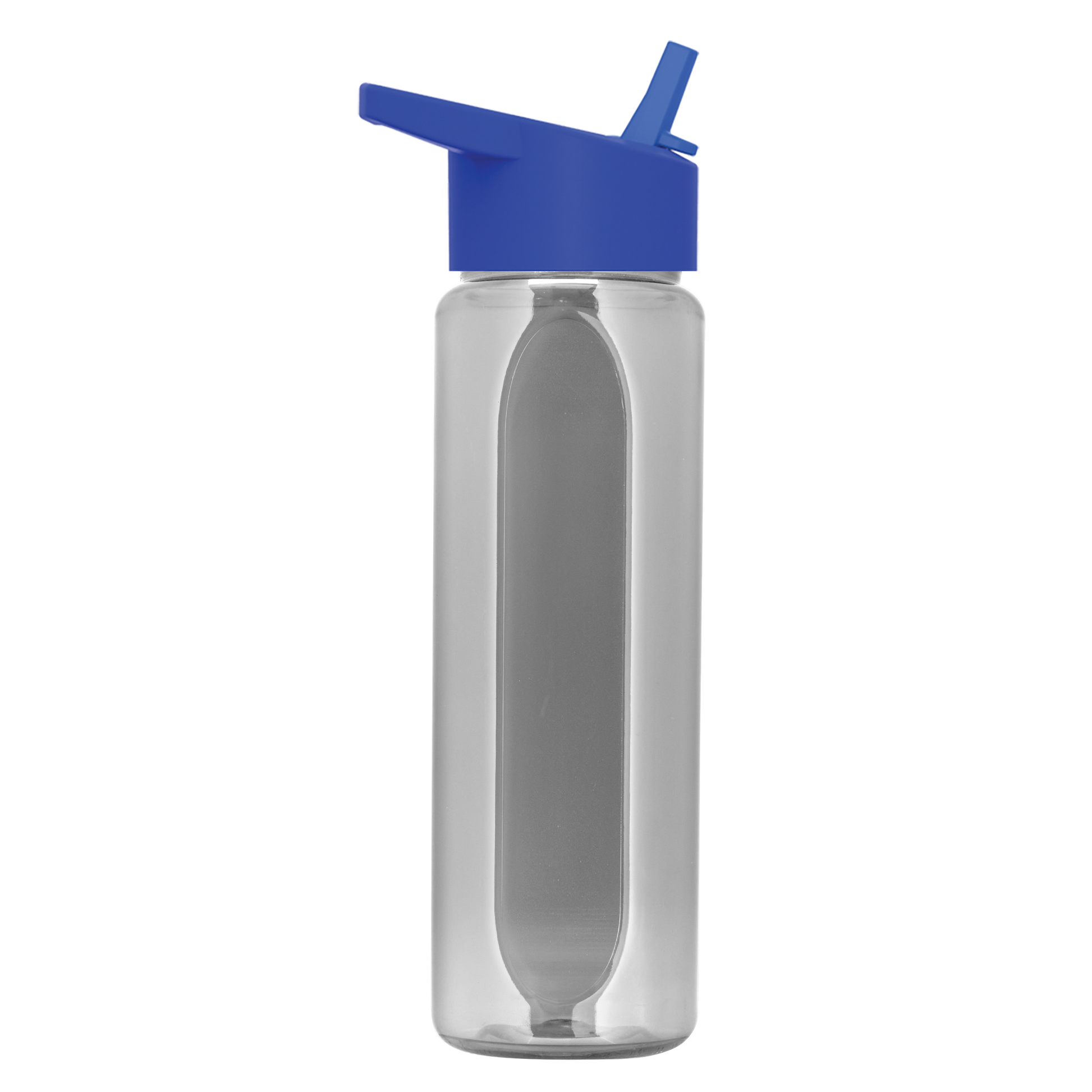Boss Embossed RPET Bottle with Flip-Straw Lid - 26 oz.