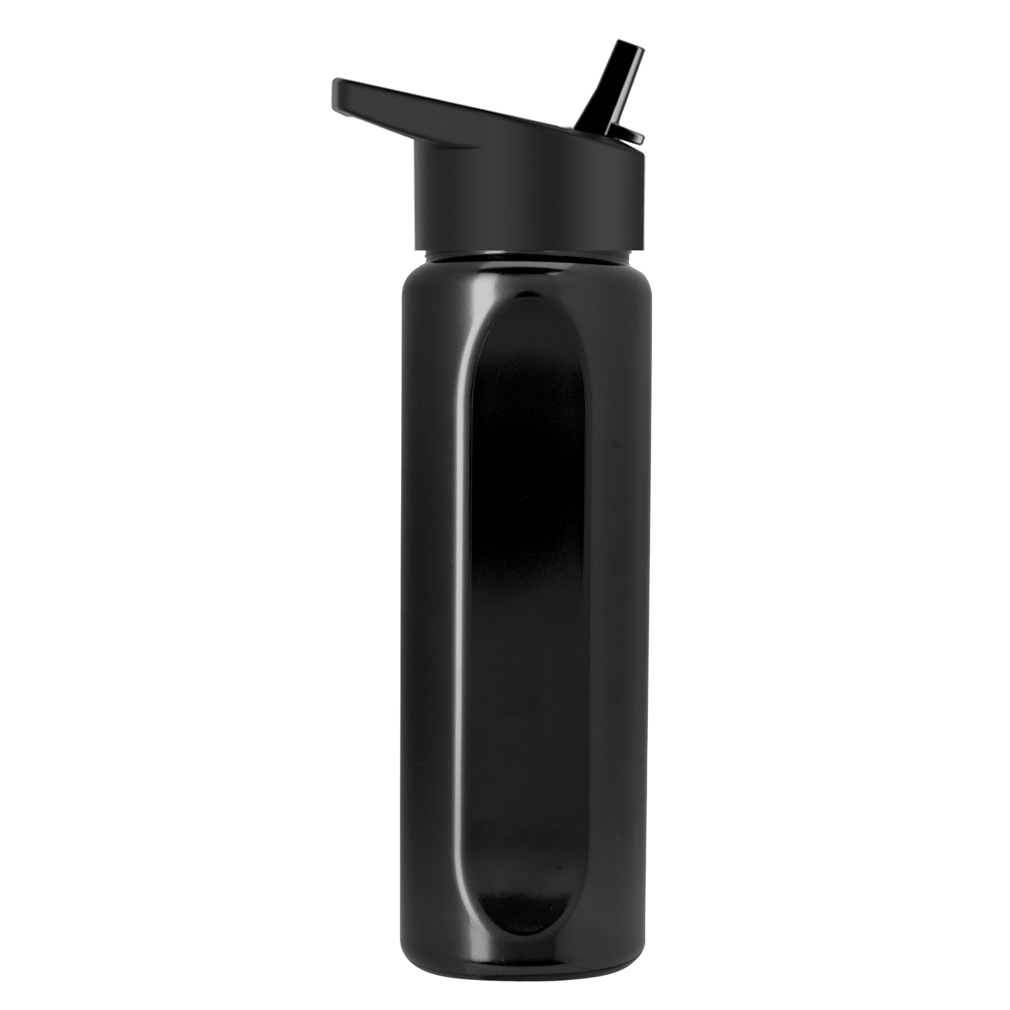 Boss Embossed RPET Bottle with Flip-Straw Lid - 26 oz.