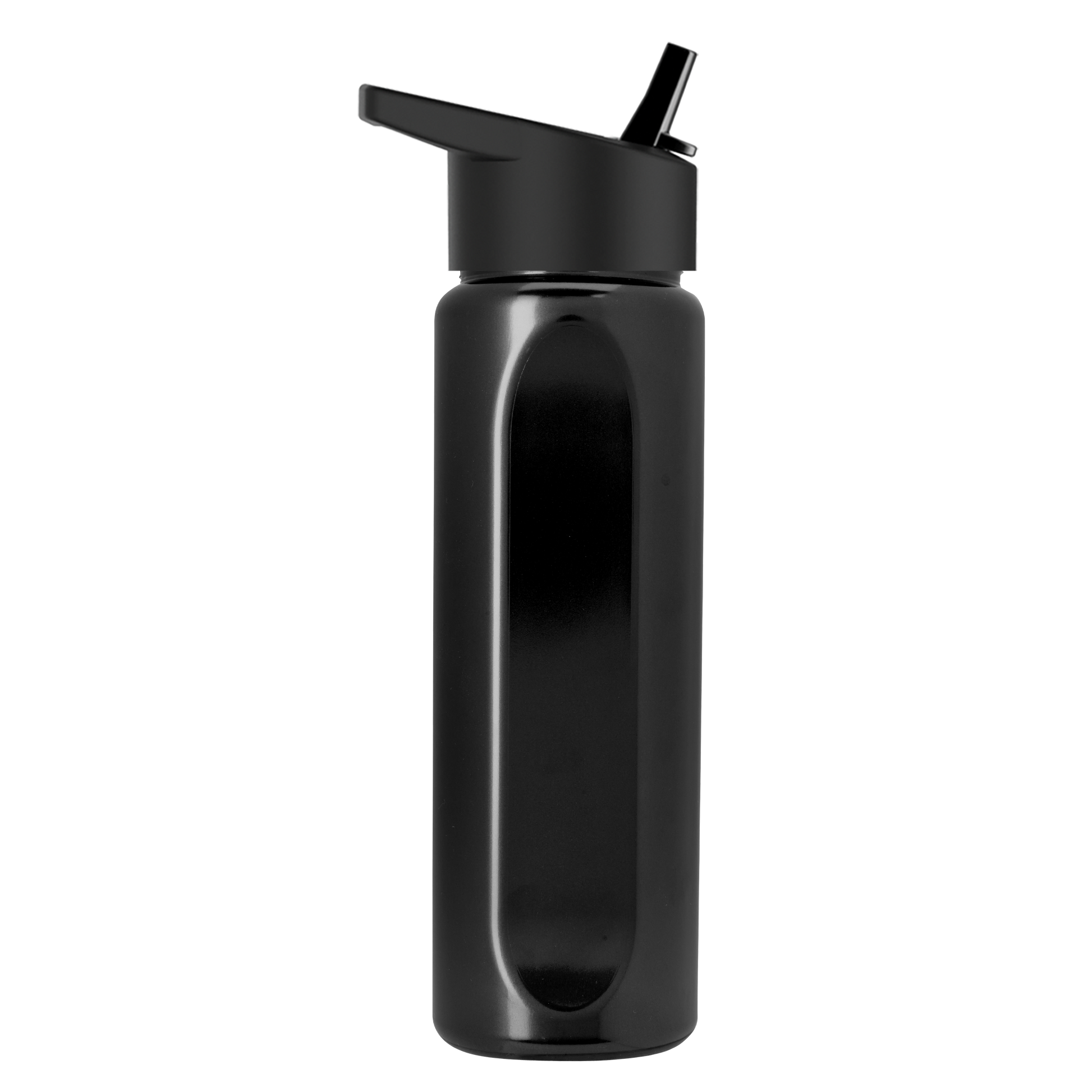 Boss Embossed RPET Bottle with Flip-Straw Lid - 26 oz.