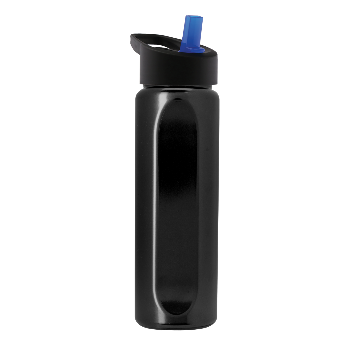 Boss Embossed RPET Bottle with Flip-Straw Lid - 26 oz.