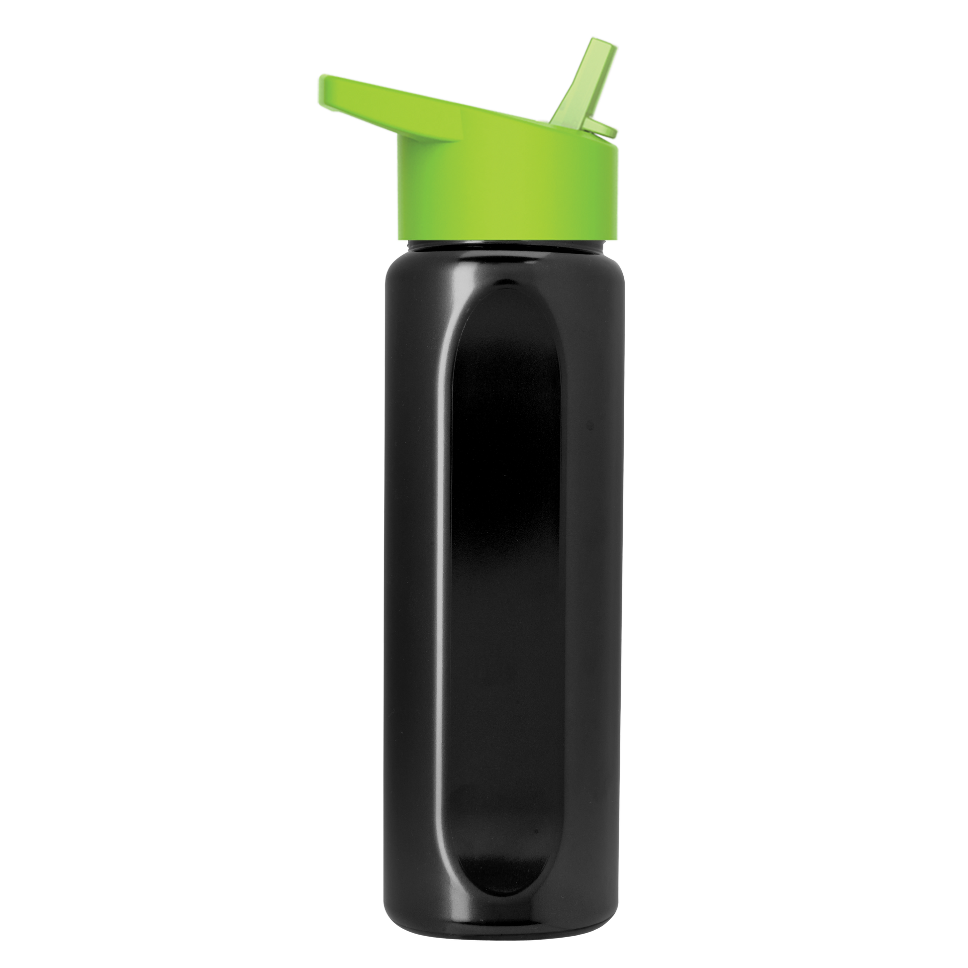 Boss Embossed RPET Bottle with Flip-Straw Lid - 26 oz.