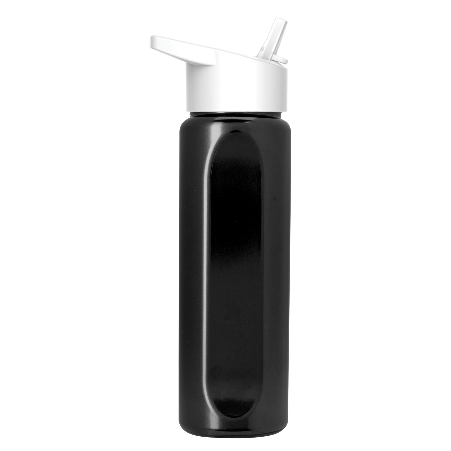 Boss Embossed RPET Bottle with Flip-Straw Lid - 26 oz.