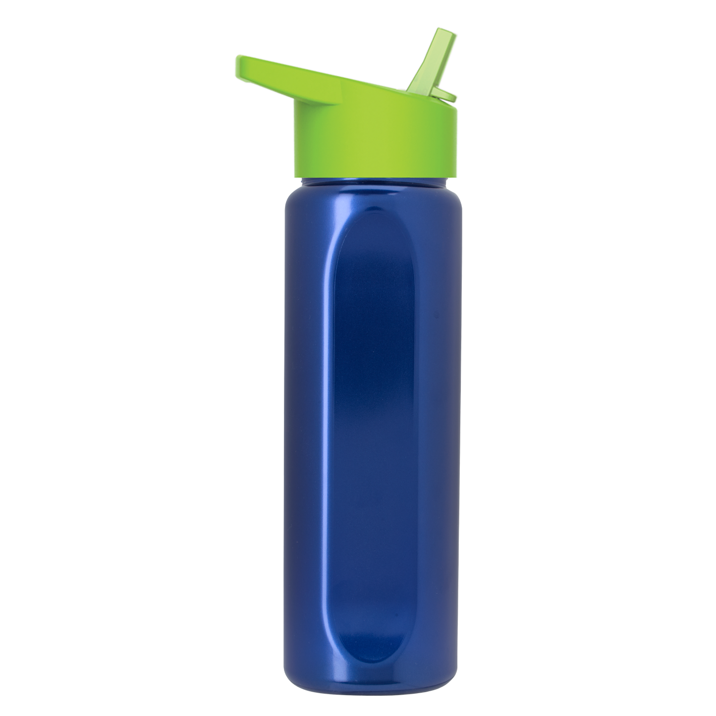 Boss Embossed RPET Bottle with Flip-Straw Lid - 26 oz.