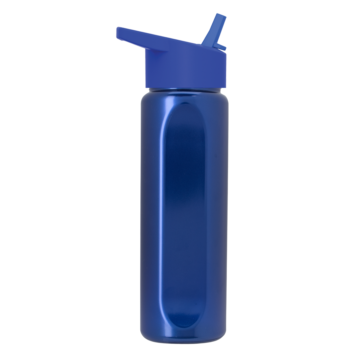 Boss Embossed RPET Bottle with Flip-Straw Lid - 26 oz.