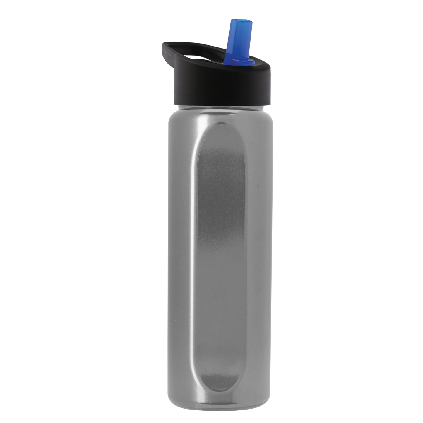 Boss Embossed RPET Bottle with Flip-Straw Lid - 26 oz.