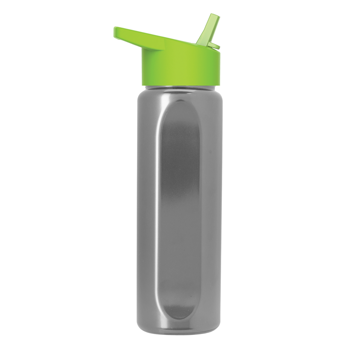 Boss Embossed RPET Bottle with Flip-Straw Lid - 26 oz.
