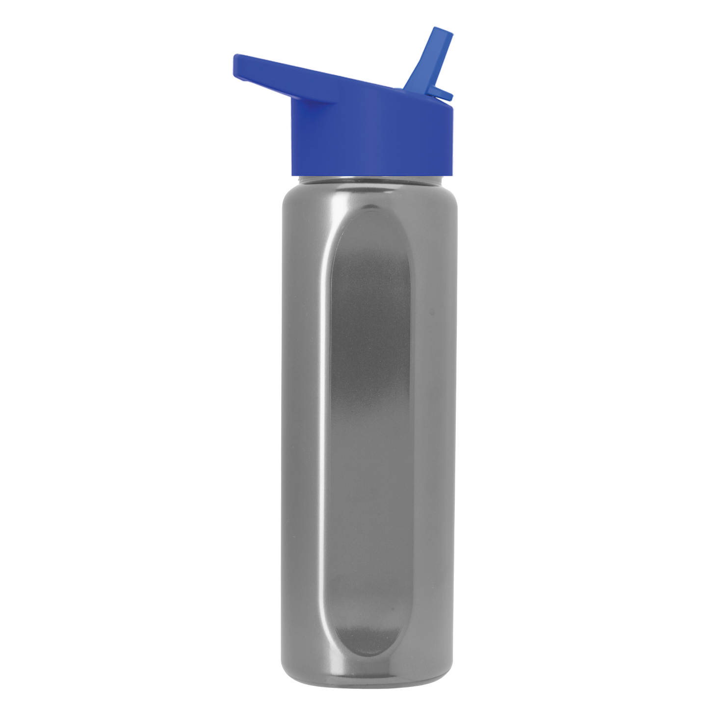 Boss Embossed RPET Bottle with Flip-Straw Lid - 26 oz.