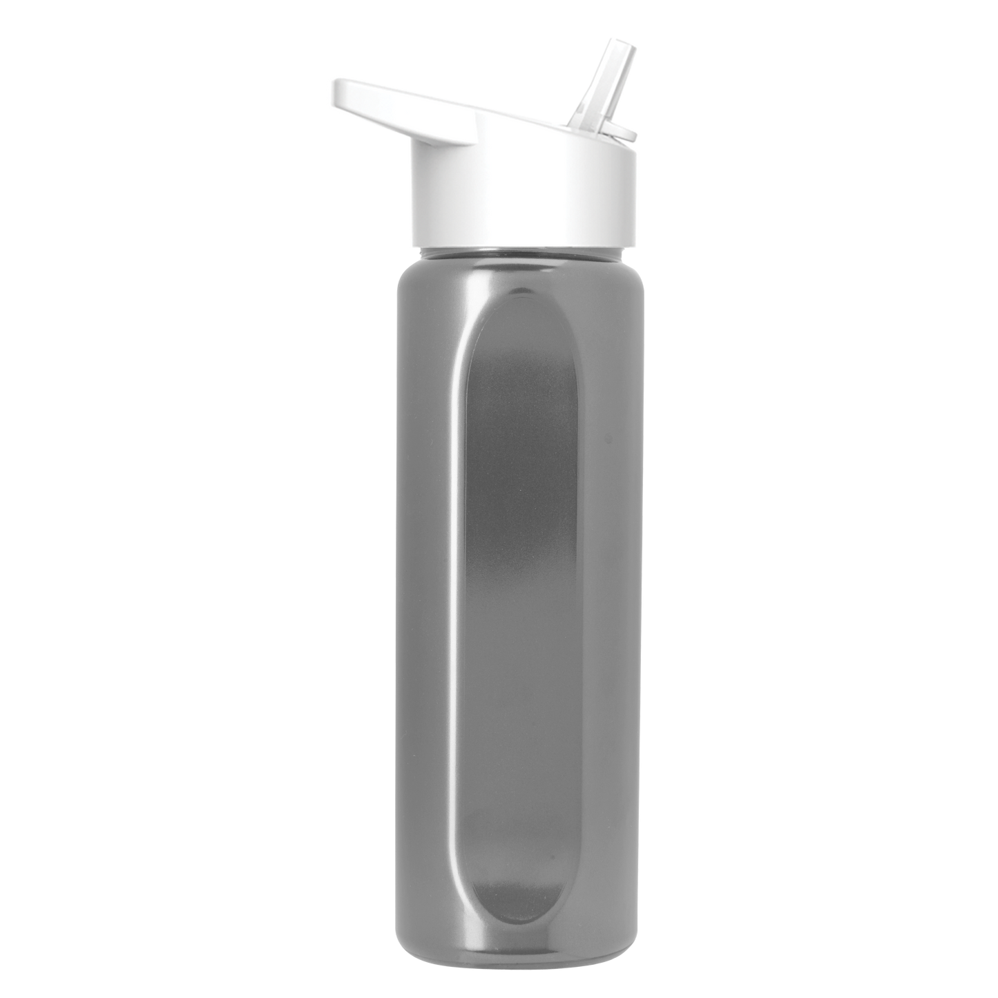 Boss Embossed RPET Bottle with Flip-Straw Lid - 26 oz.